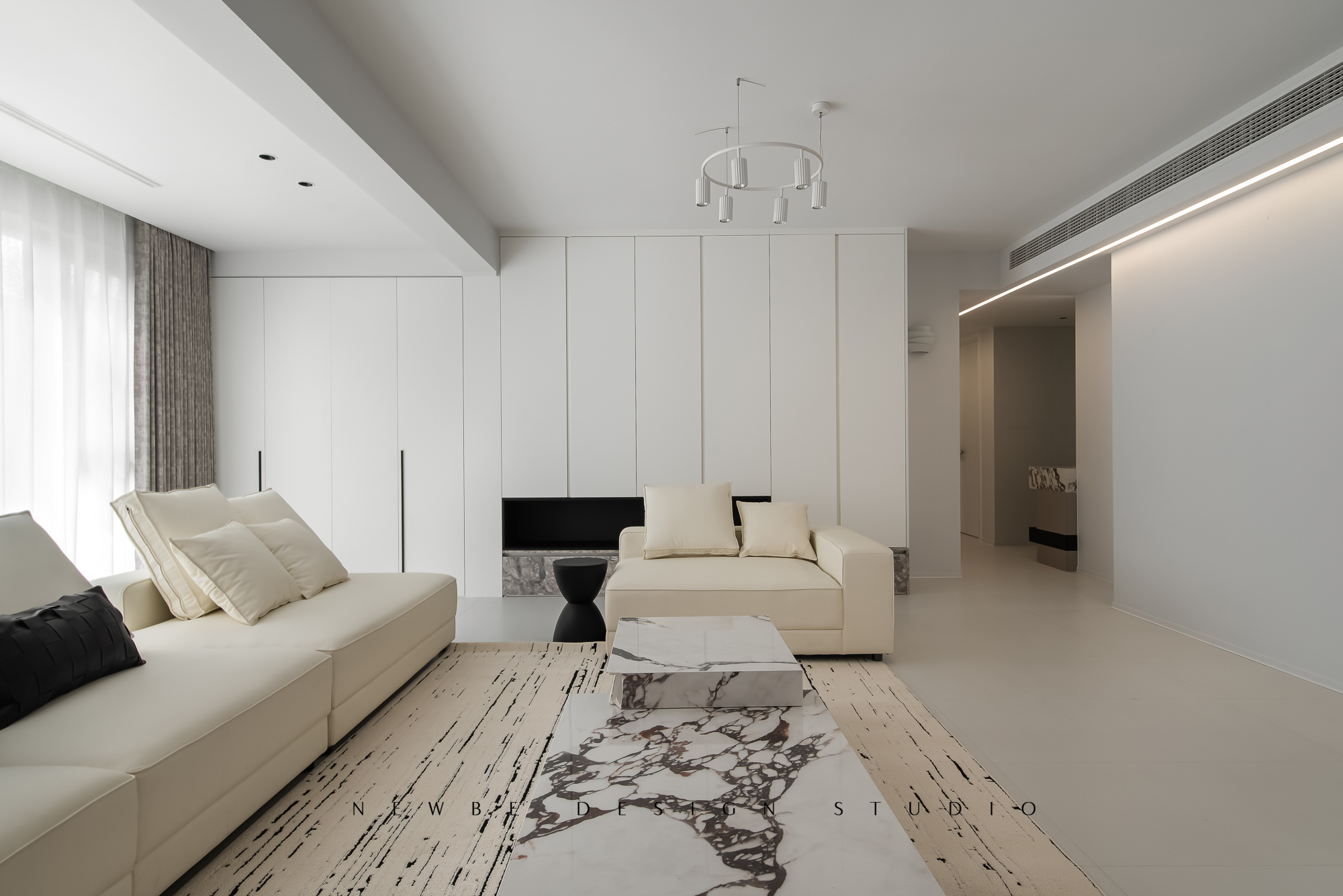 月光曲 - 客厅空间效果图