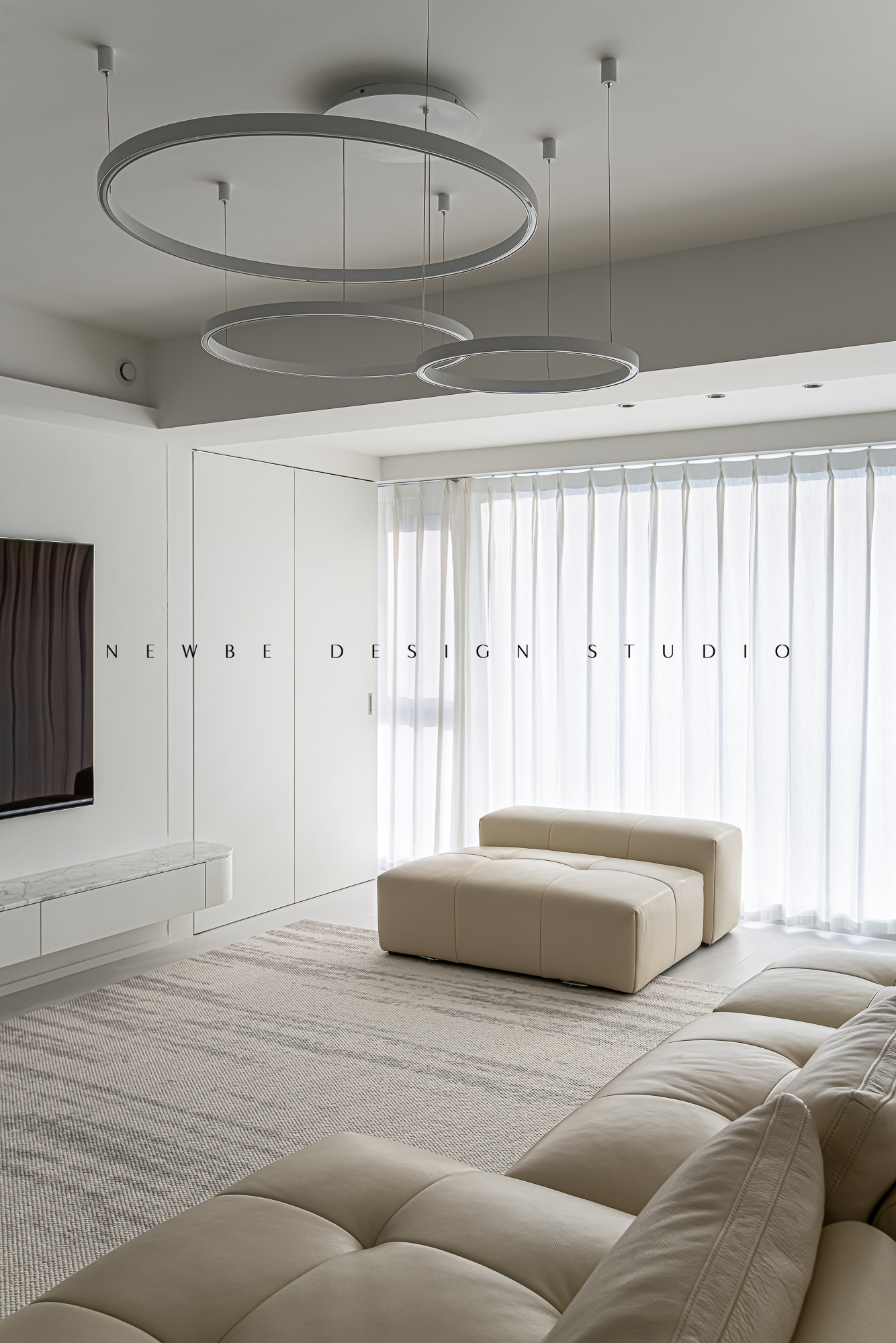 月光曲 - 客厅空间效果图