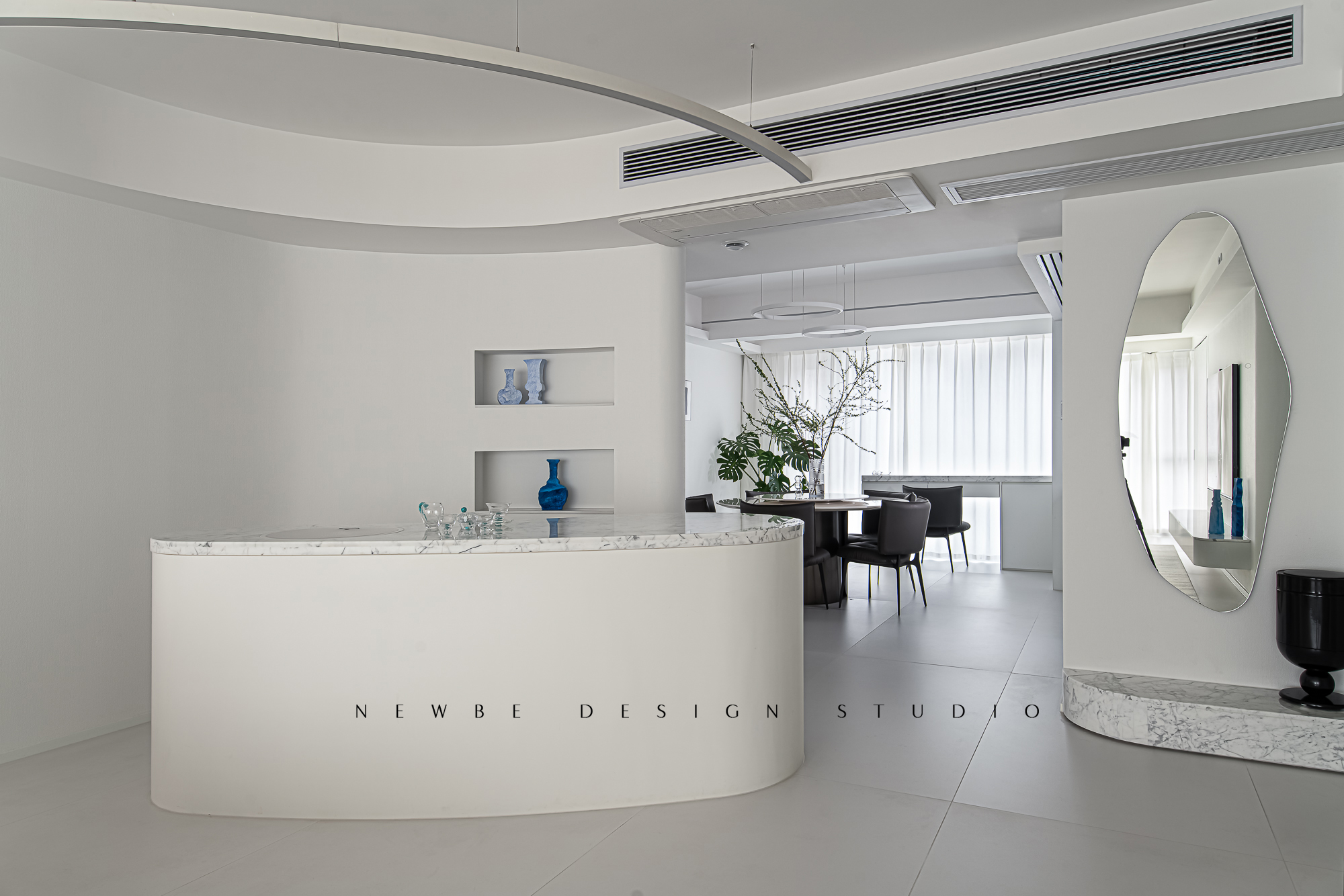 月光曲 - 客厅空间效果图