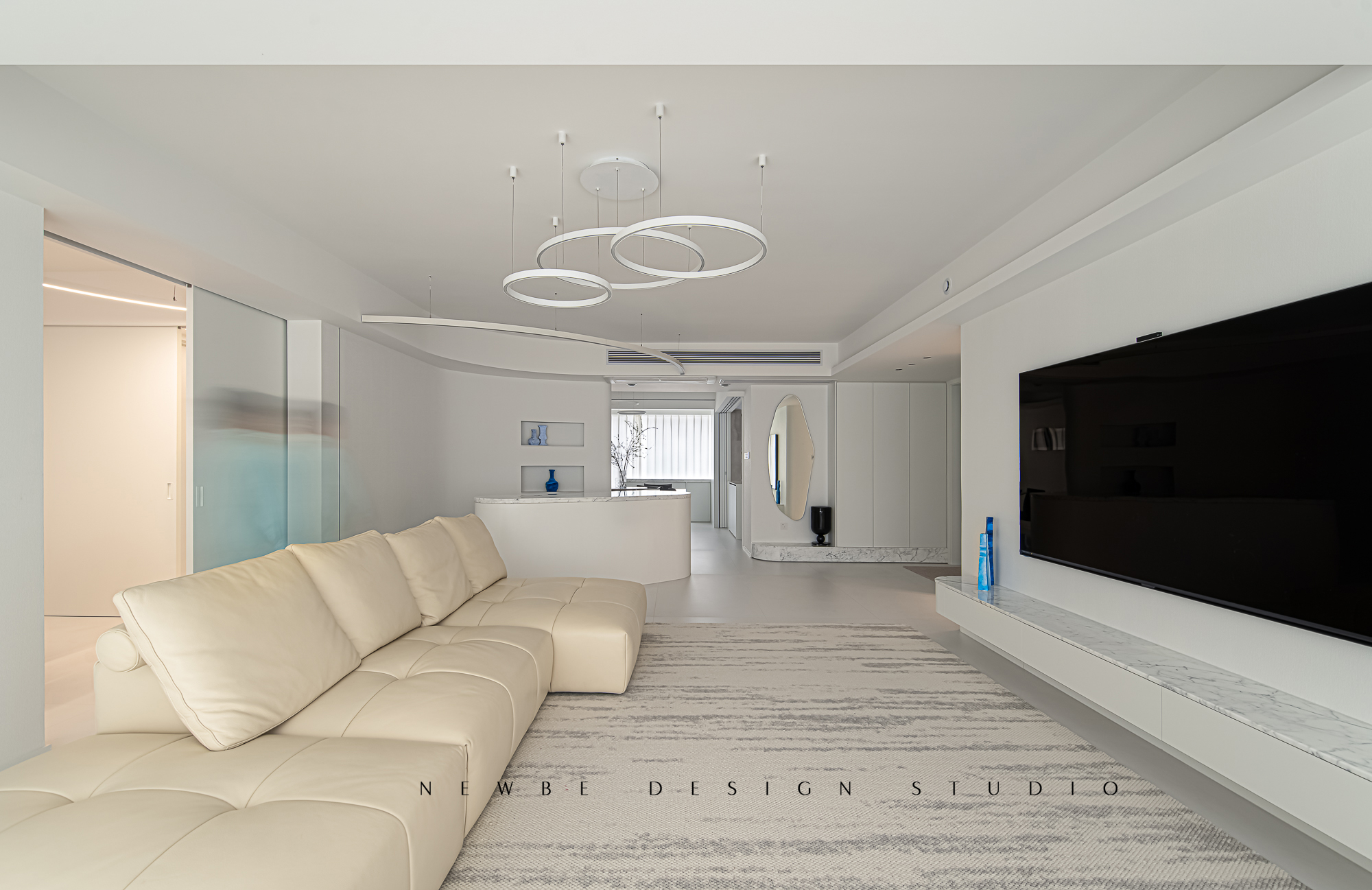 月光曲 - 客厅空间效果图