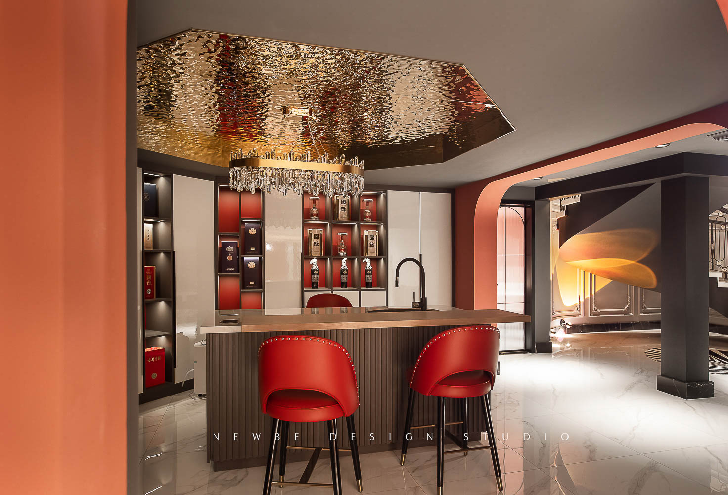 月光曲 - 客厅空间效果图