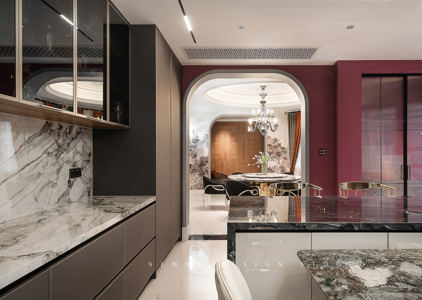 月光曲 - 客厅空间效果图