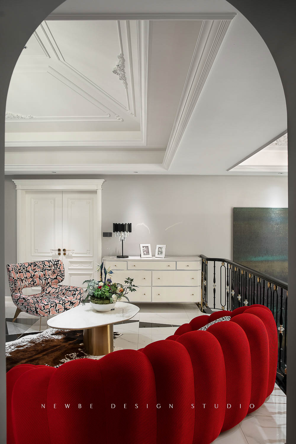 月光曲 - 客厅空间效果图