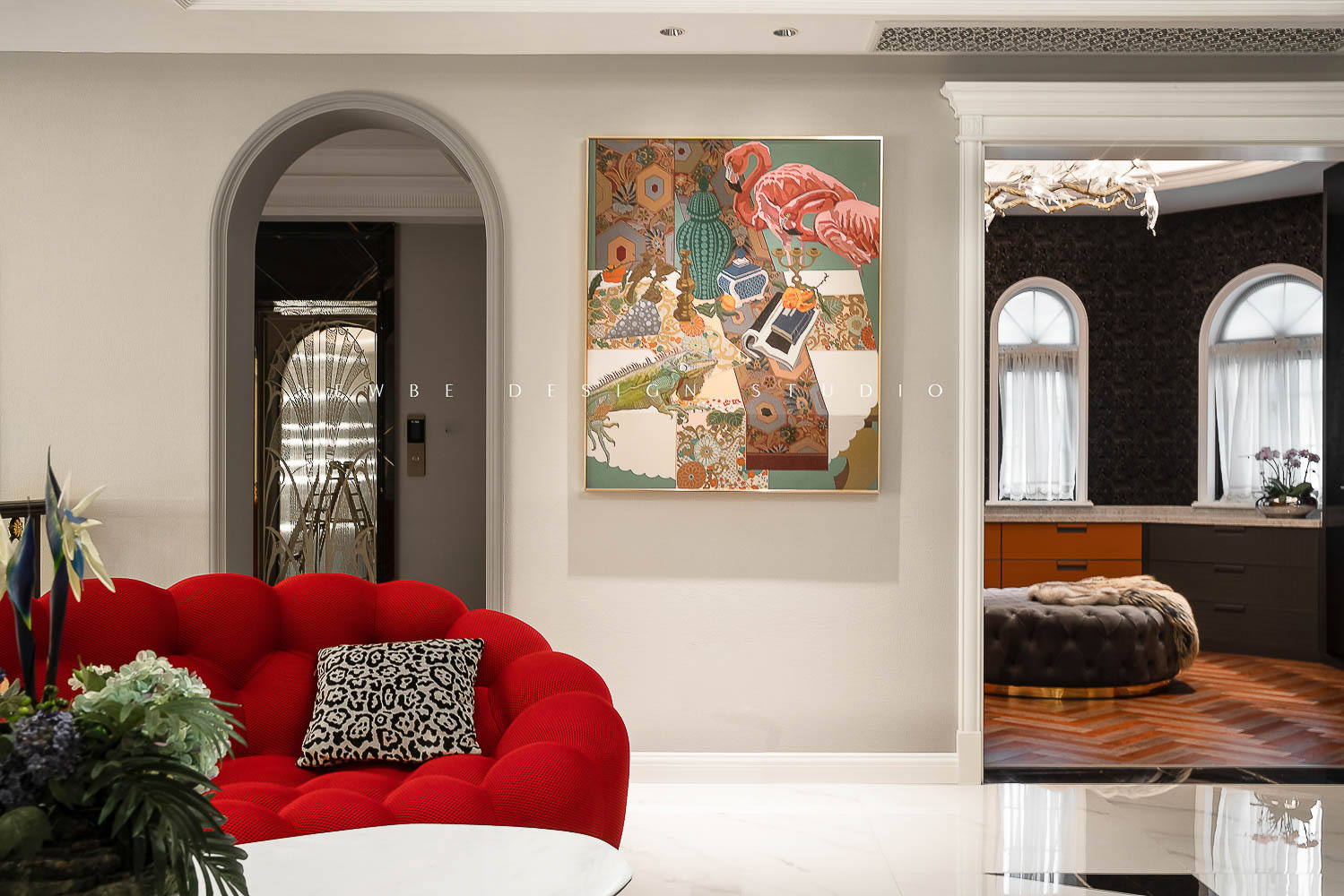 月光曲 - 客厅空间效果图