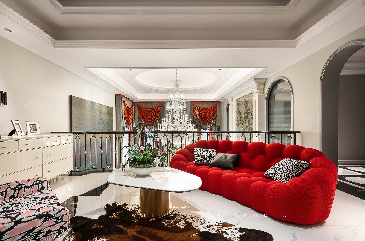 月光曲 - 客厅空间效果图