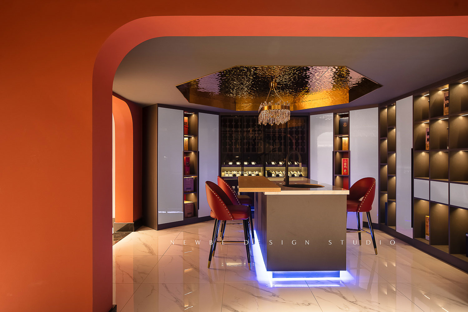 月光曲 - 客厅空间效果图