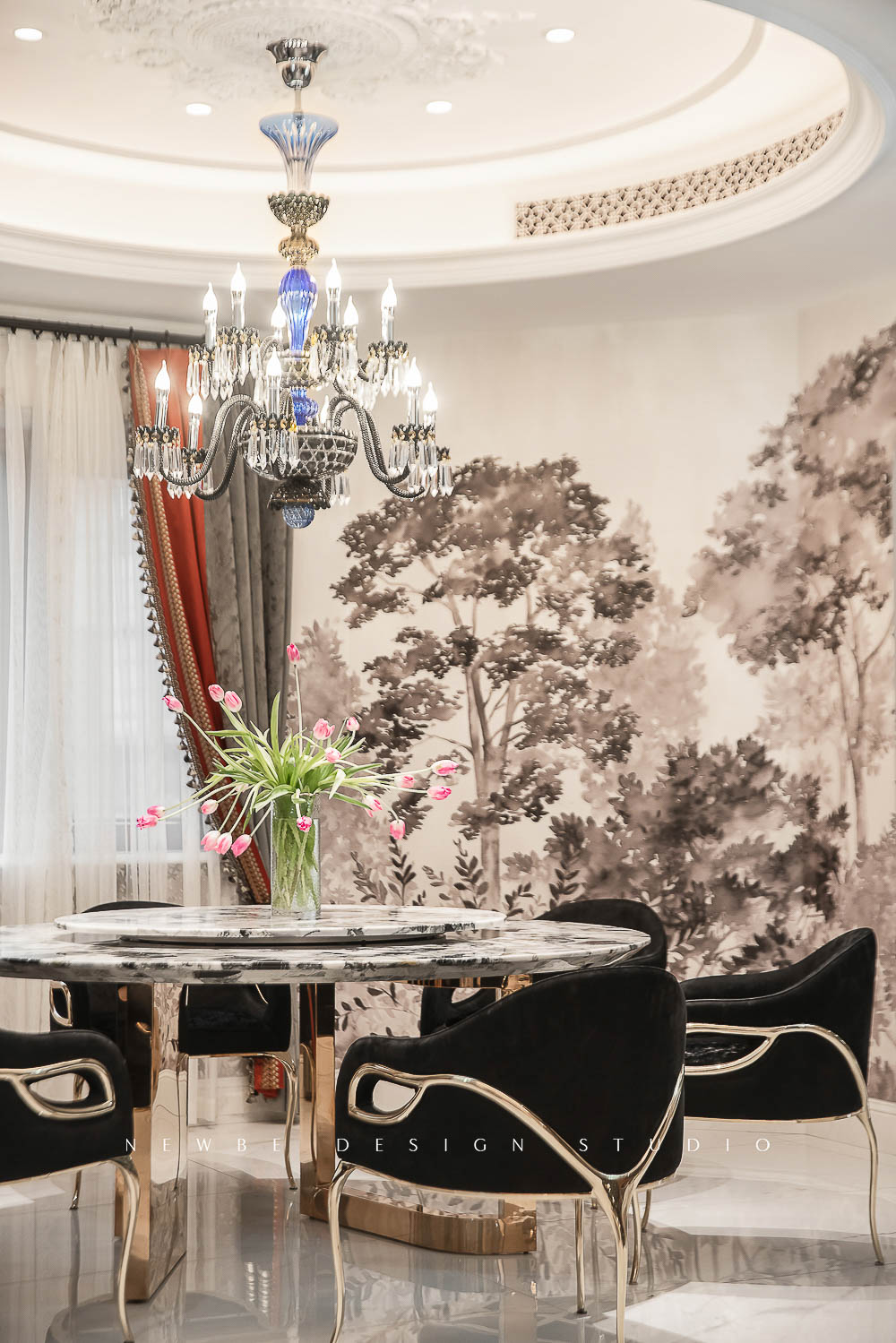 月光曲 - 客厅空间效果图