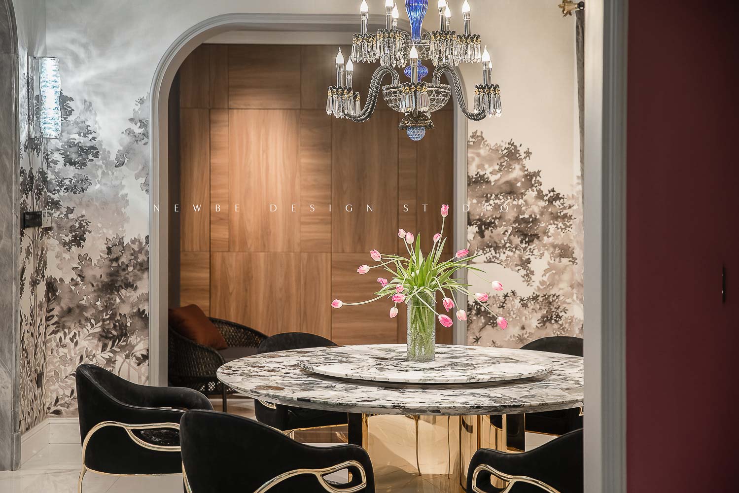 月光曲 - 客厅空间效果图