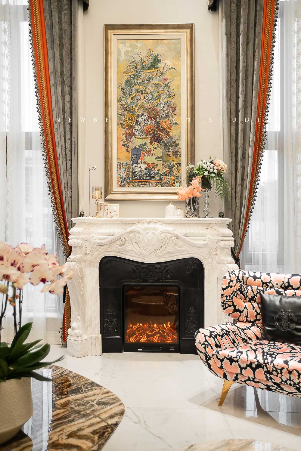 月光曲 - 客厅空间效果图