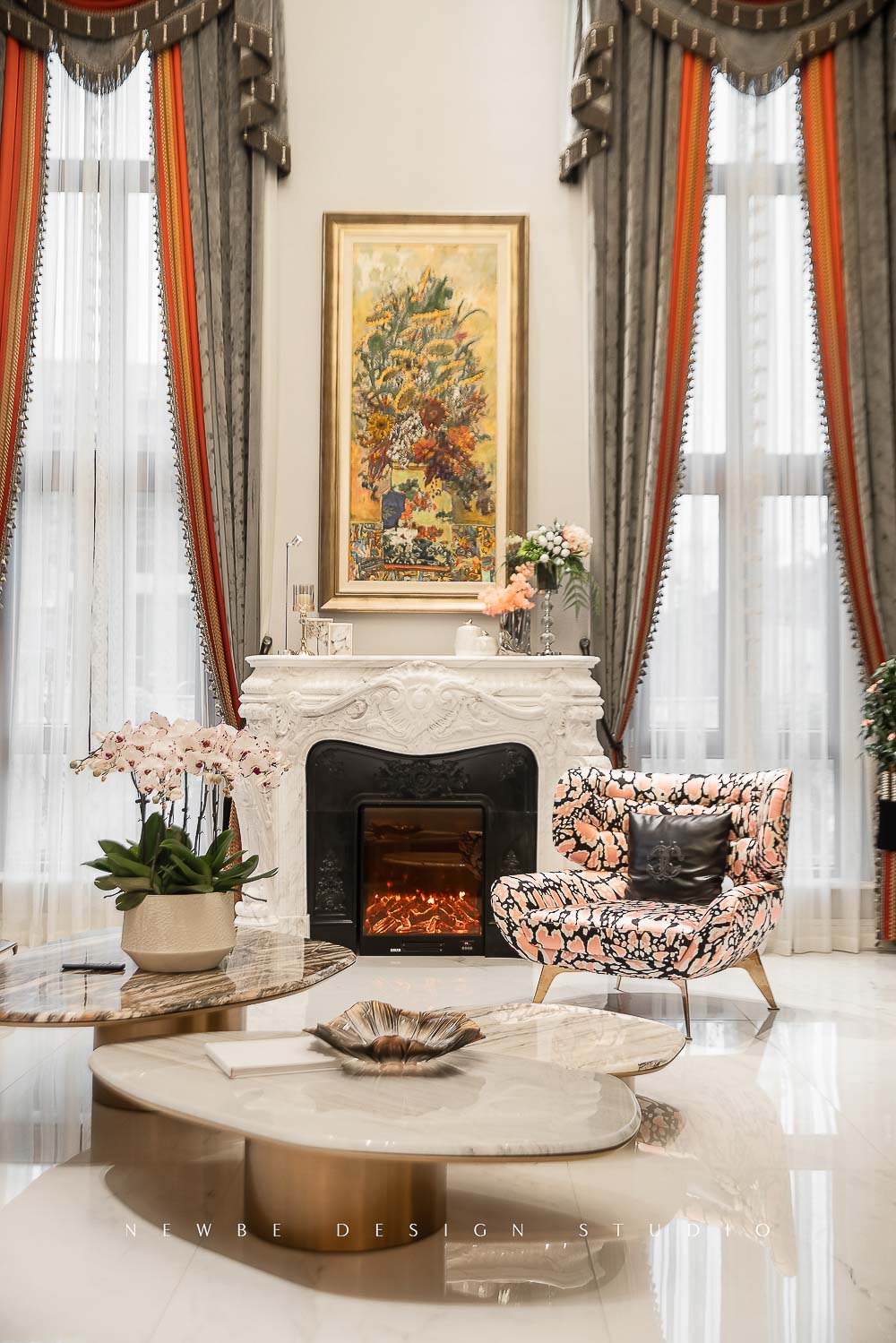 月光曲 - 客厅空间效果图