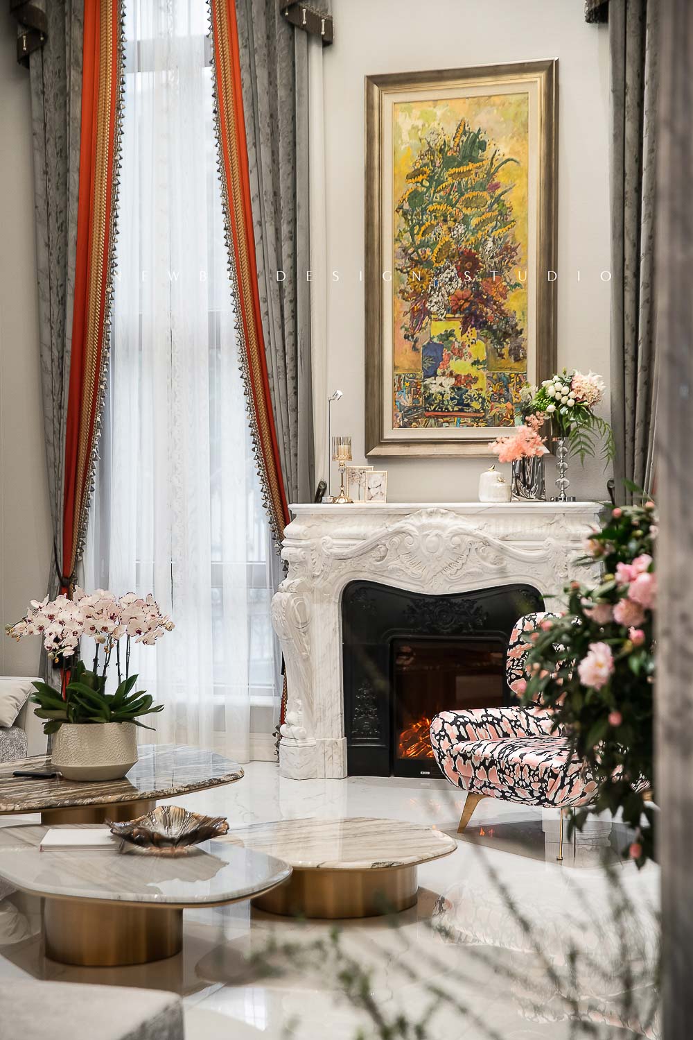 月光曲 - 客厅空间效果图