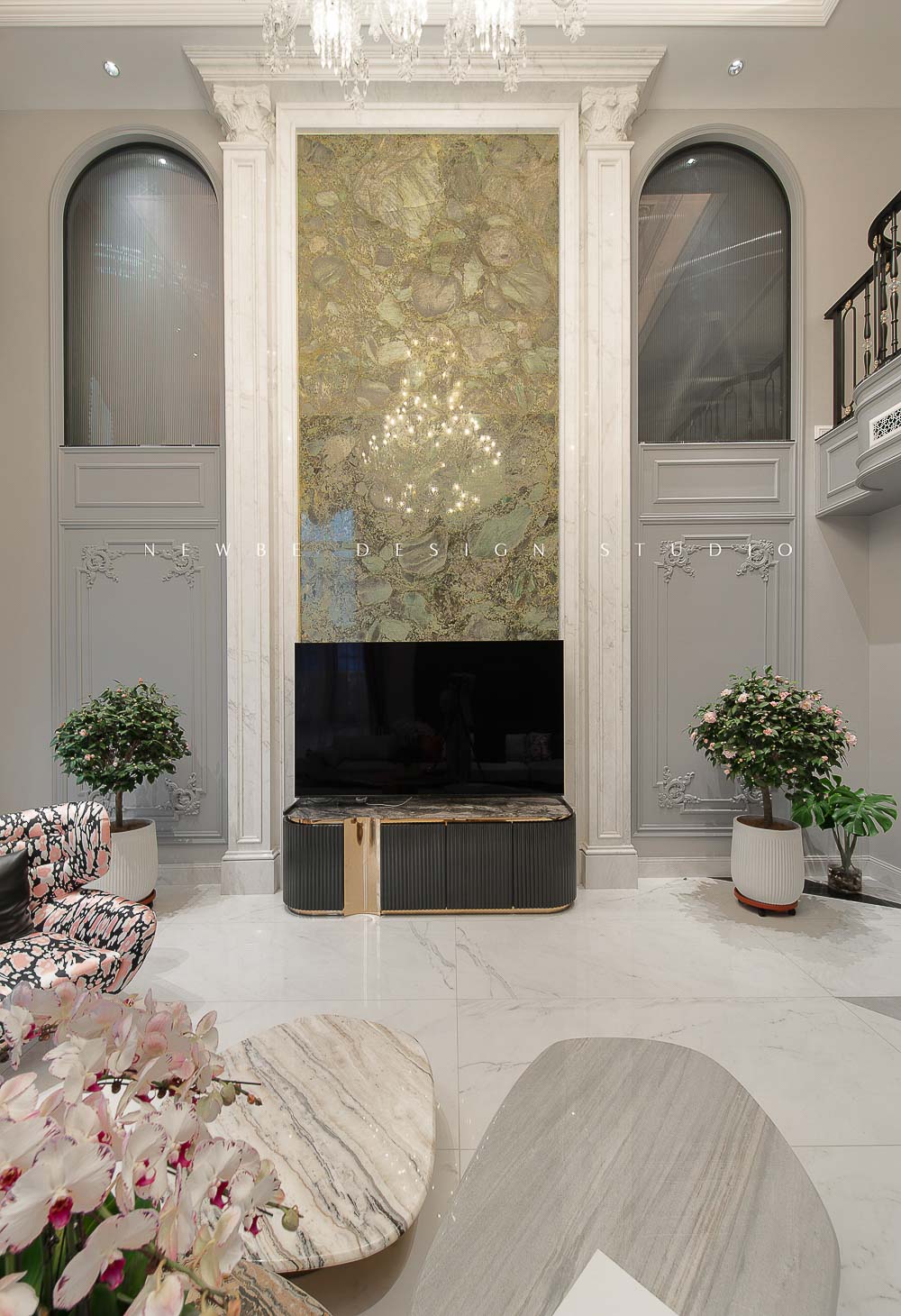 月光曲 - 客厅空间效果图