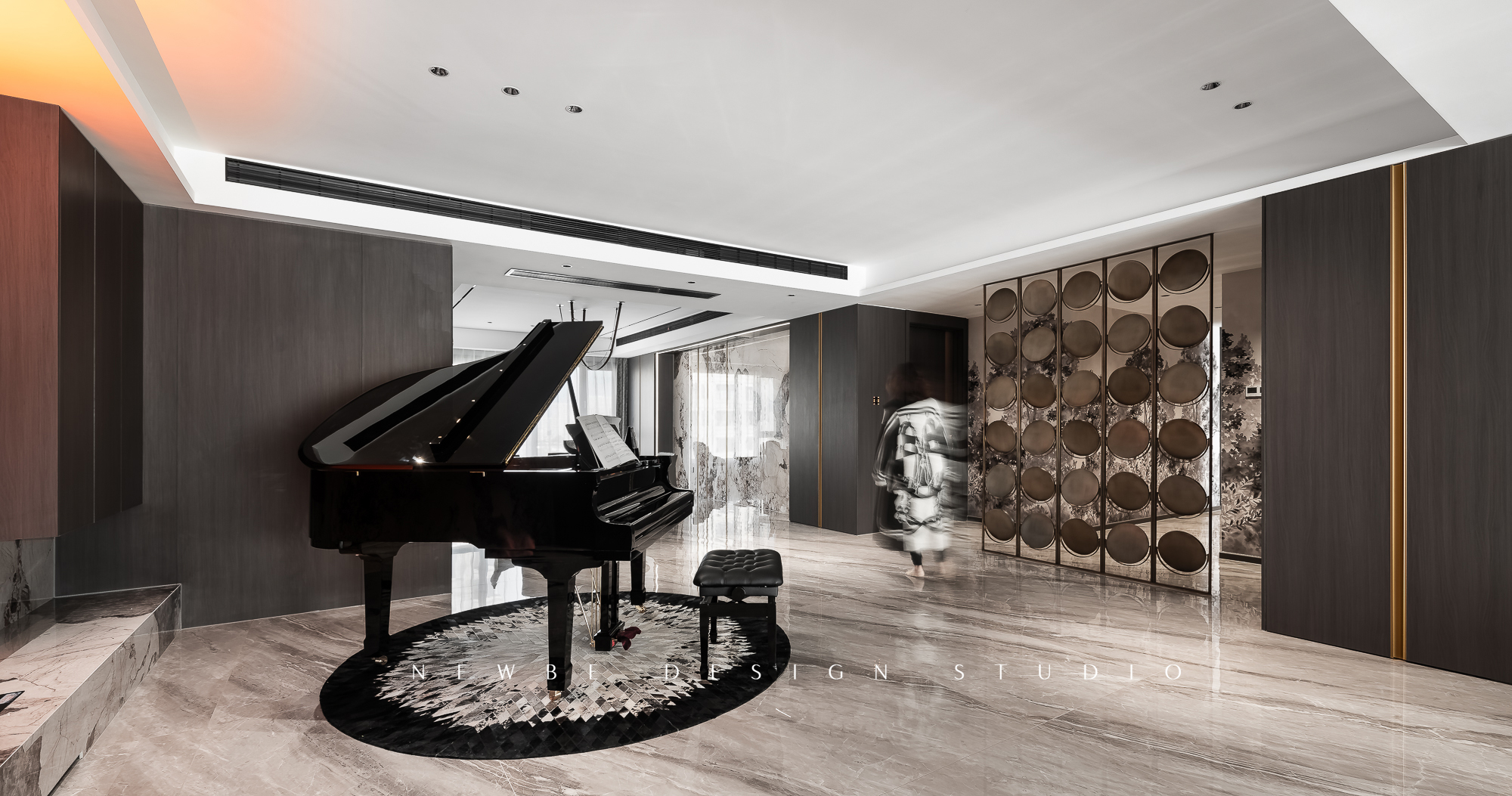 月光曲 - 客厅空间效果图