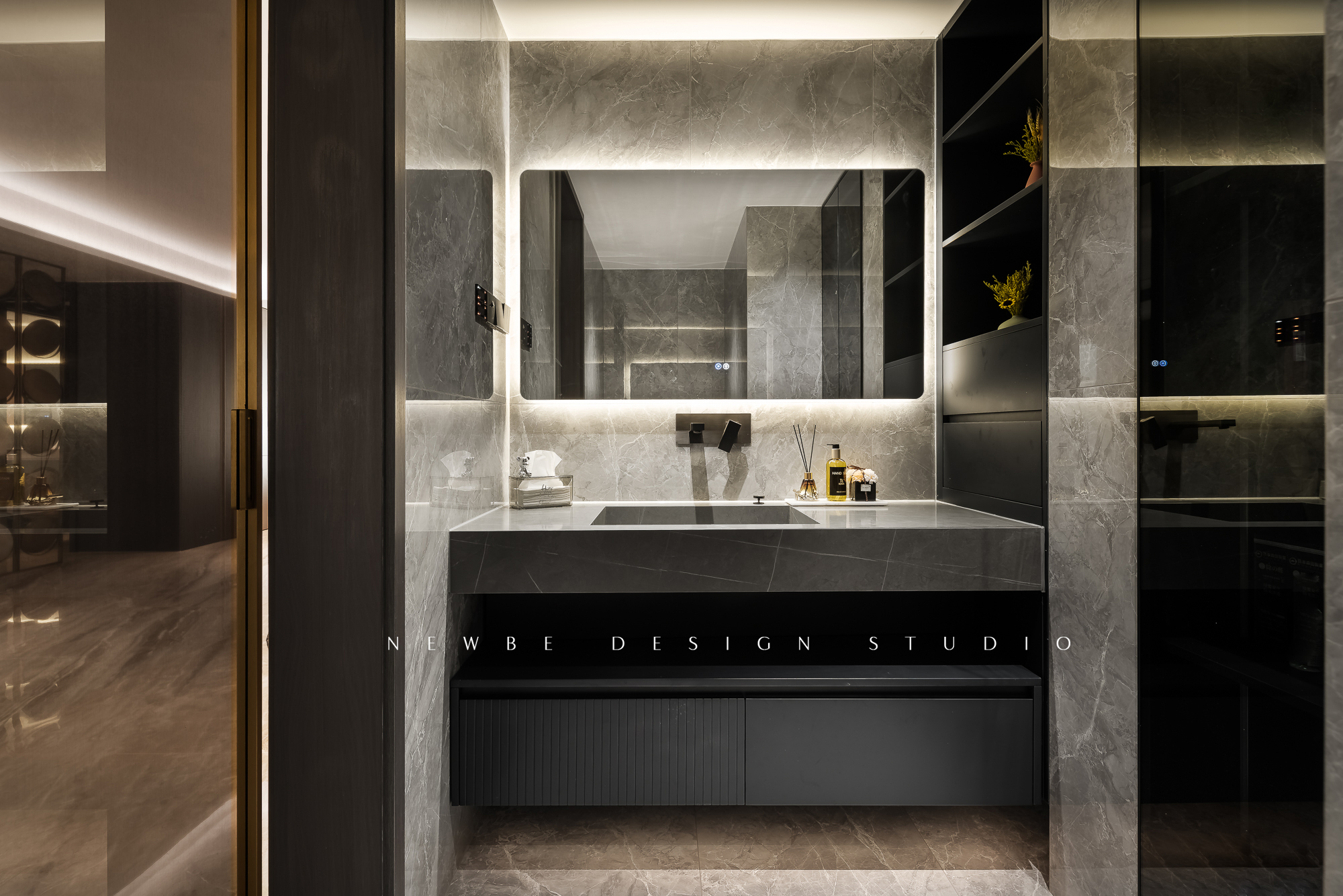 月光曲 - 客厅空间效果图