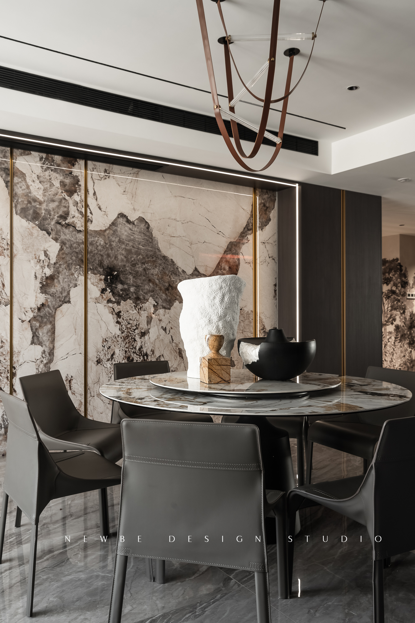 月光曲 - 客厅空间效果图