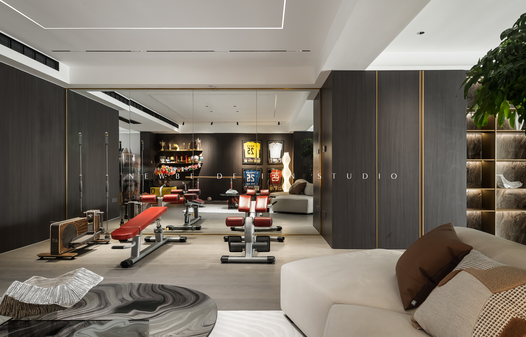 月光曲 - 客厅空间效果图