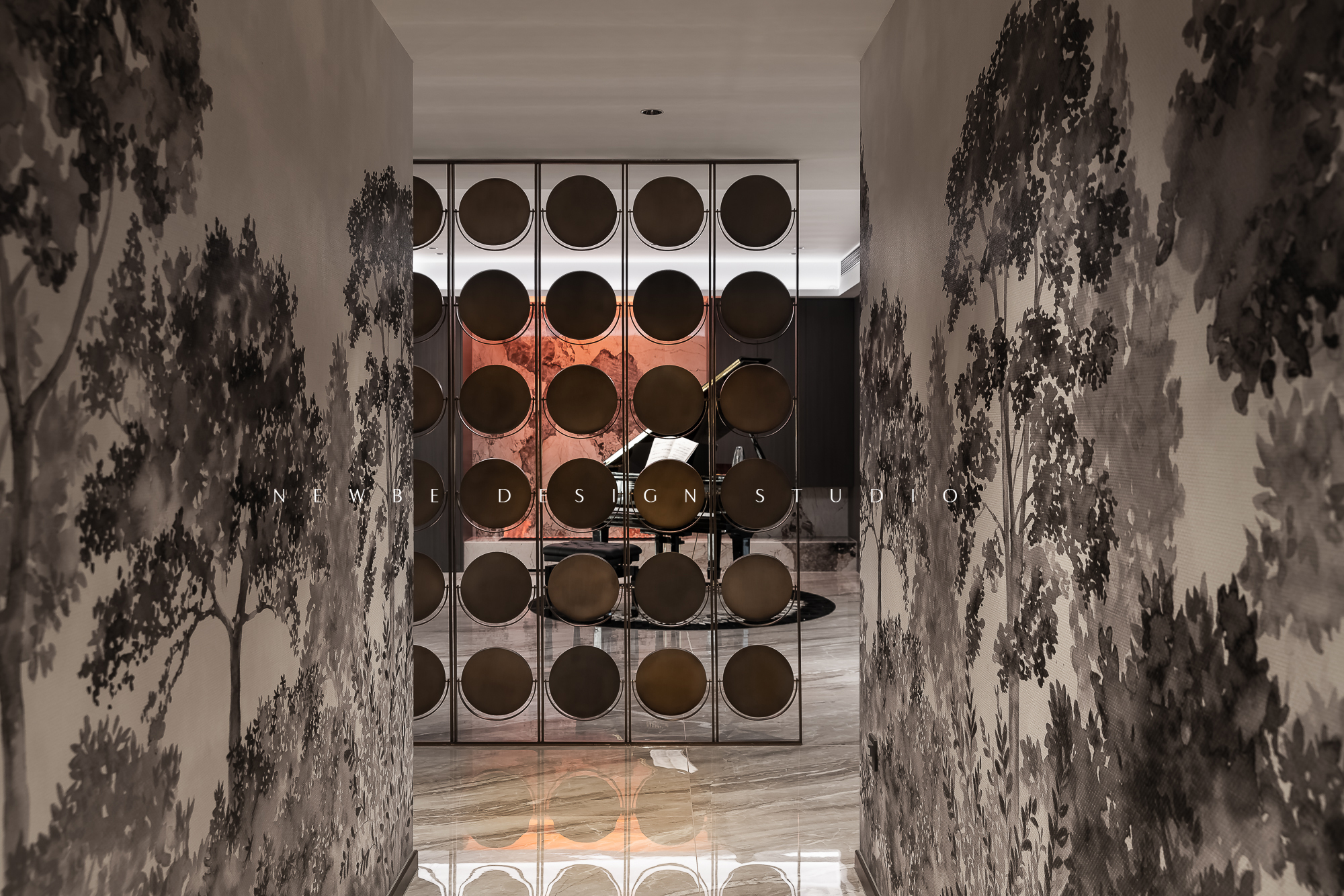 月光曲 - 客厅空间效果图