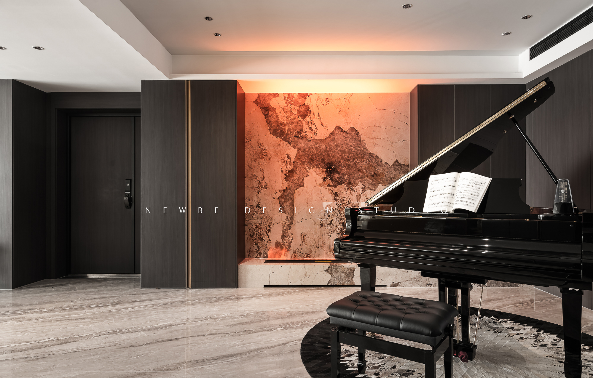 月光曲 - 客厅空间效果图