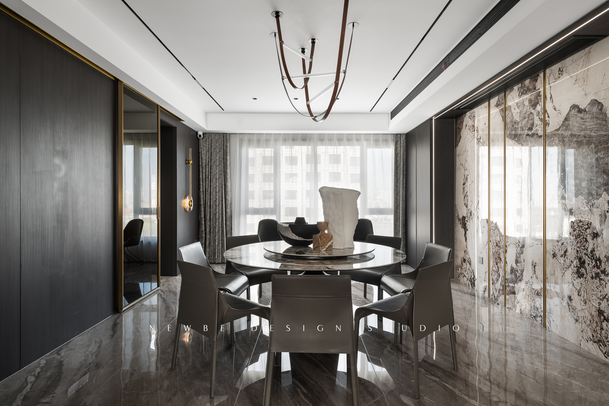 月光曲 - 客厅空间效果图