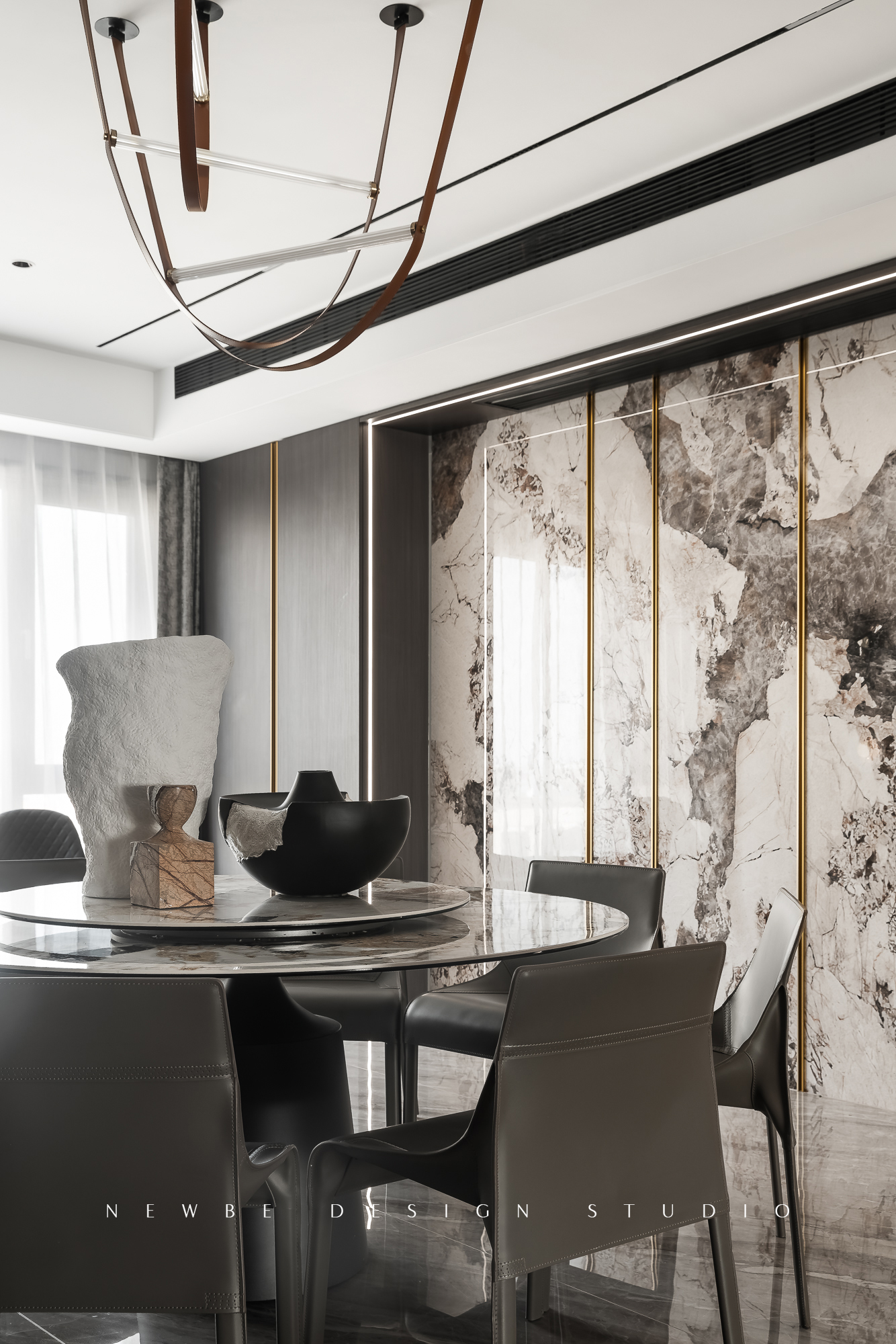 月光曲 - 客厅空间效果图