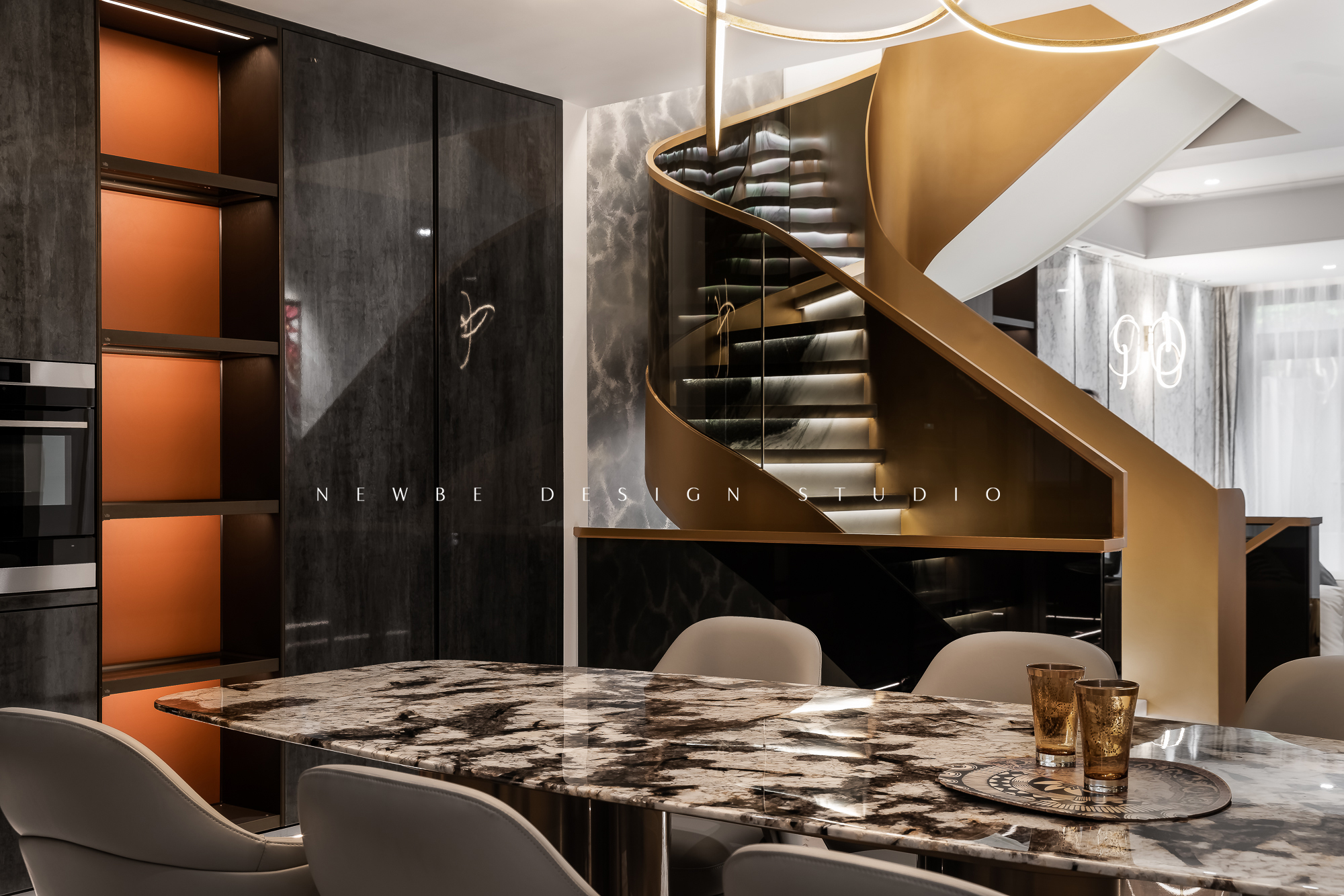 月光曲 - 客厅空间效果图