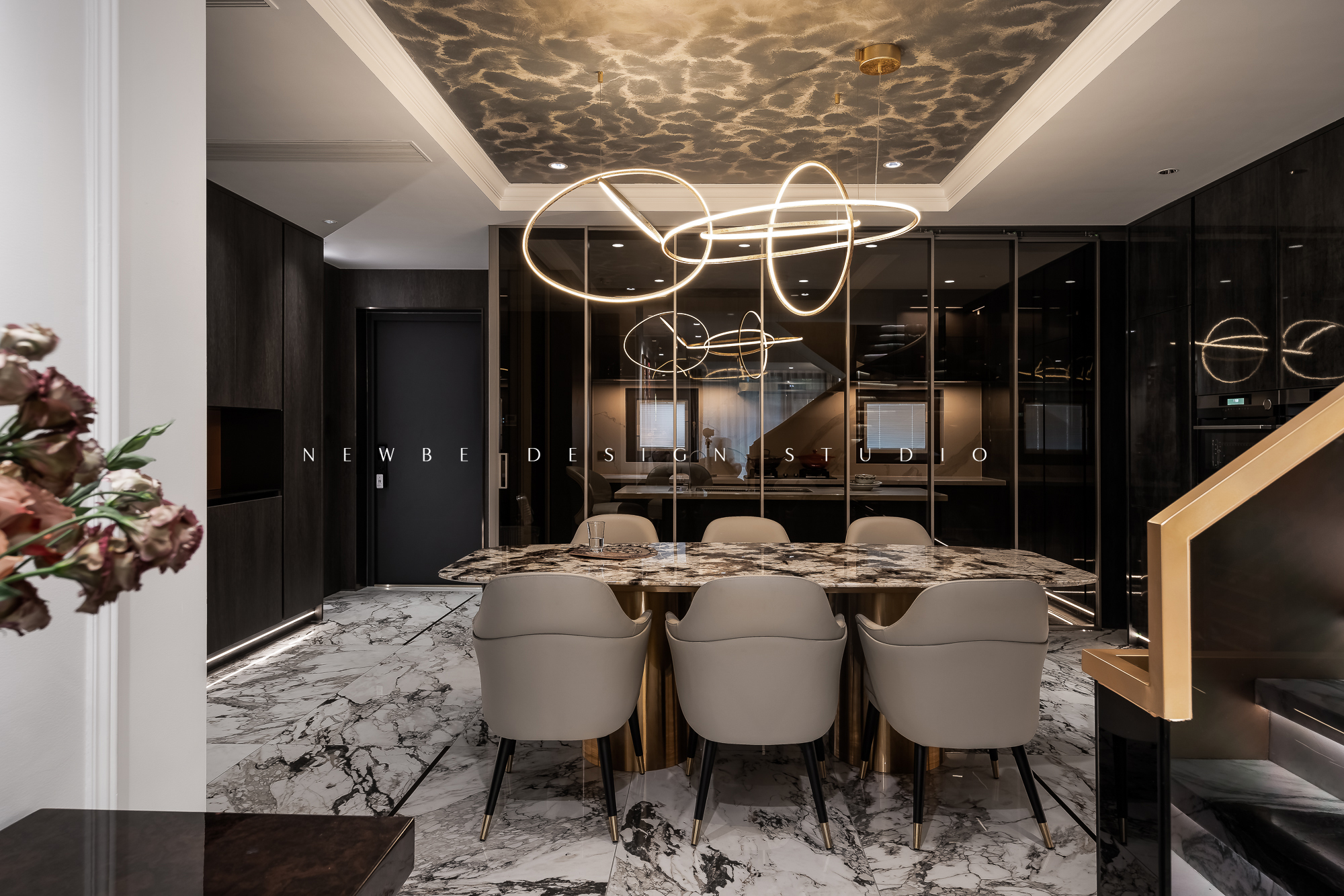 月光曲 - 客厅空间效果图