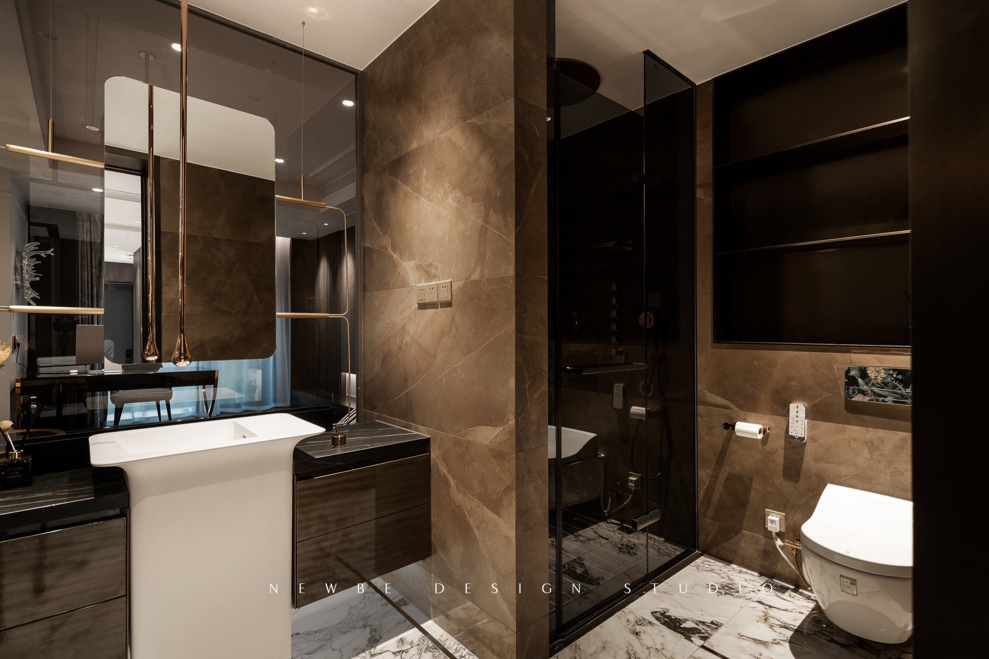 月光曲 - 客厅空间效果图