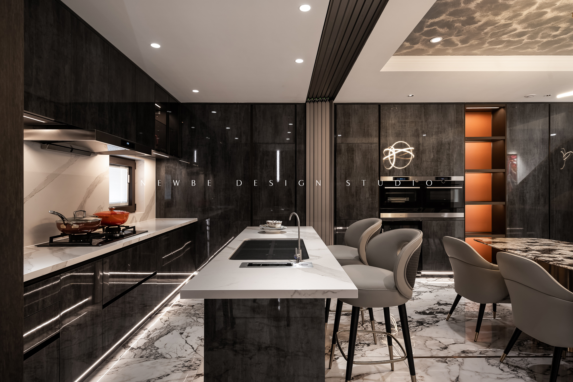 月光曲 - 客厅空间效果图