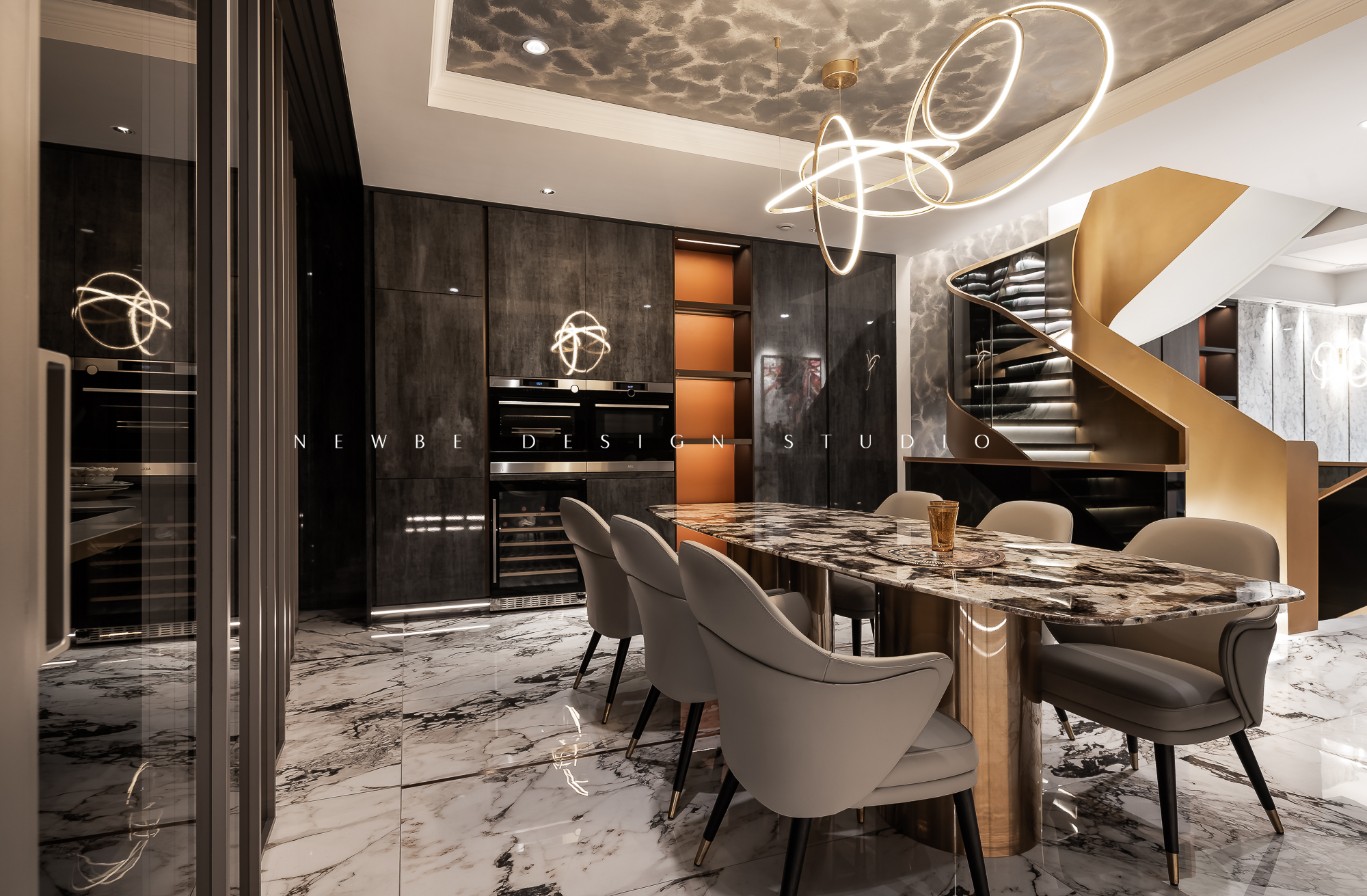 月光曲 - 客厅空间效果图