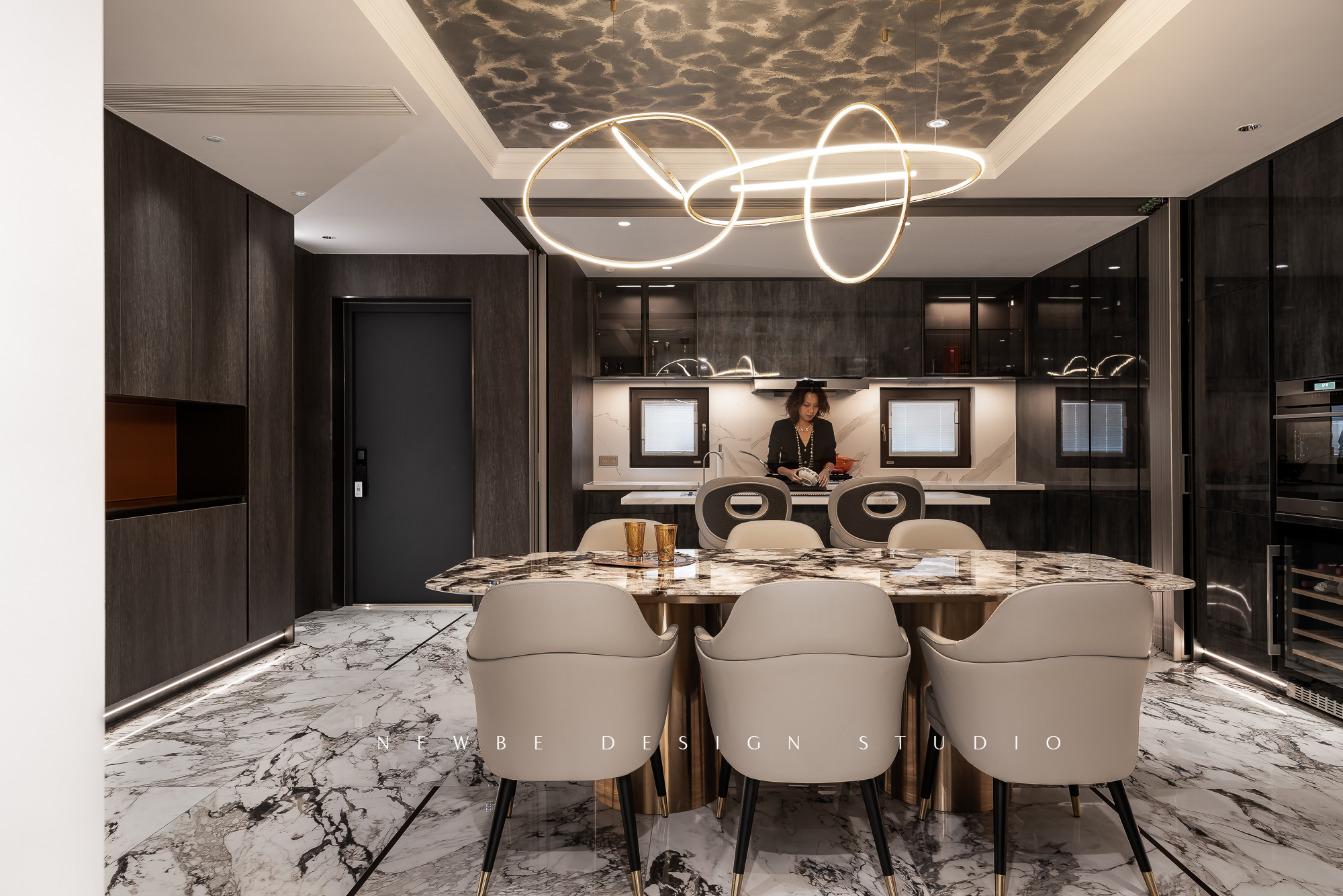 月光曲 - 客厅空间效果图