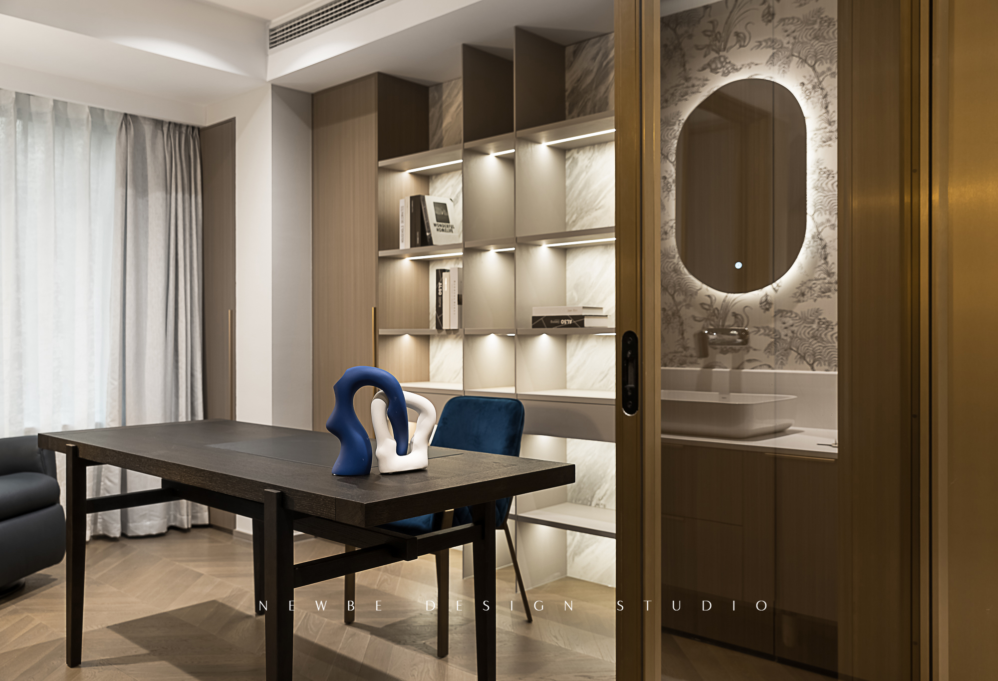 月光曲 - 客厅空间效果图