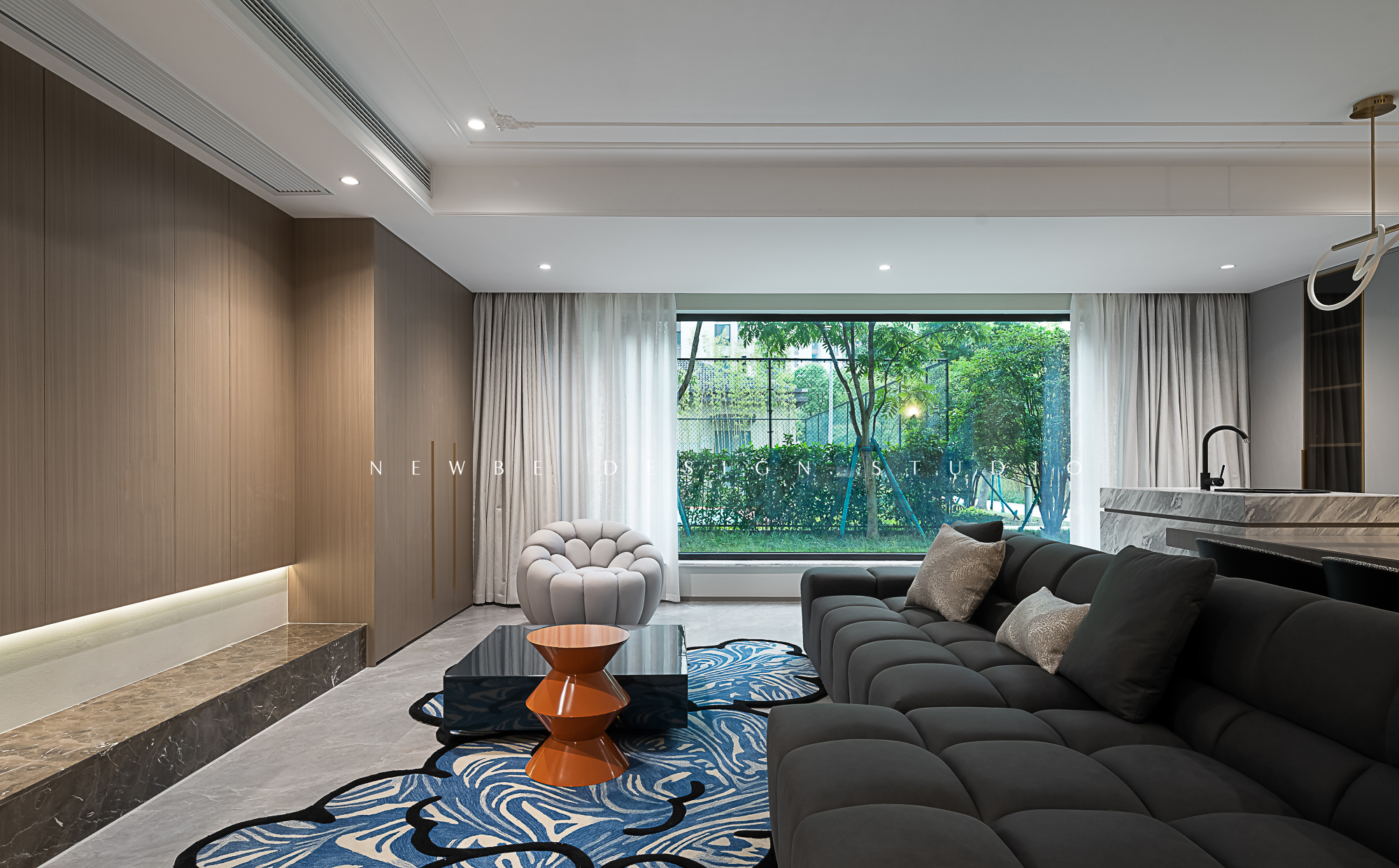 月光曲 - 客厅空间效果图