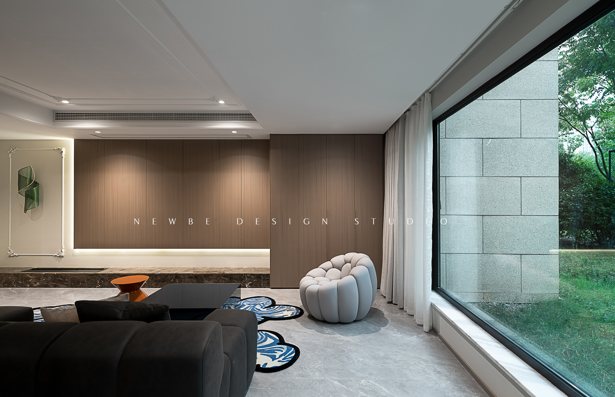 月光曲 - 客厅空间效果图