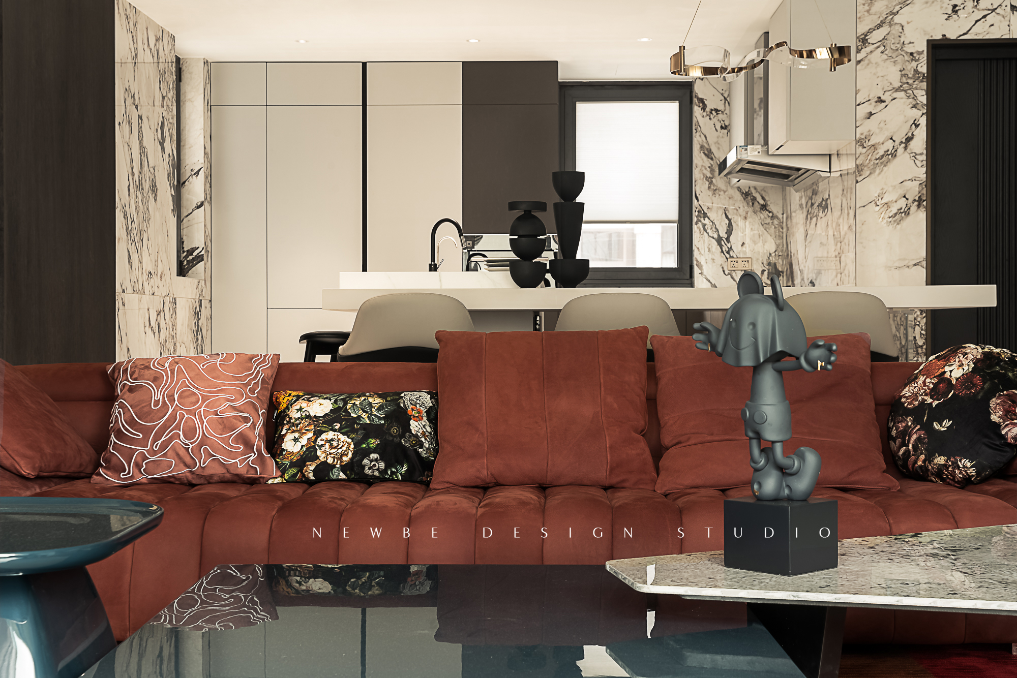 月光曲 - 客厅空间效果图