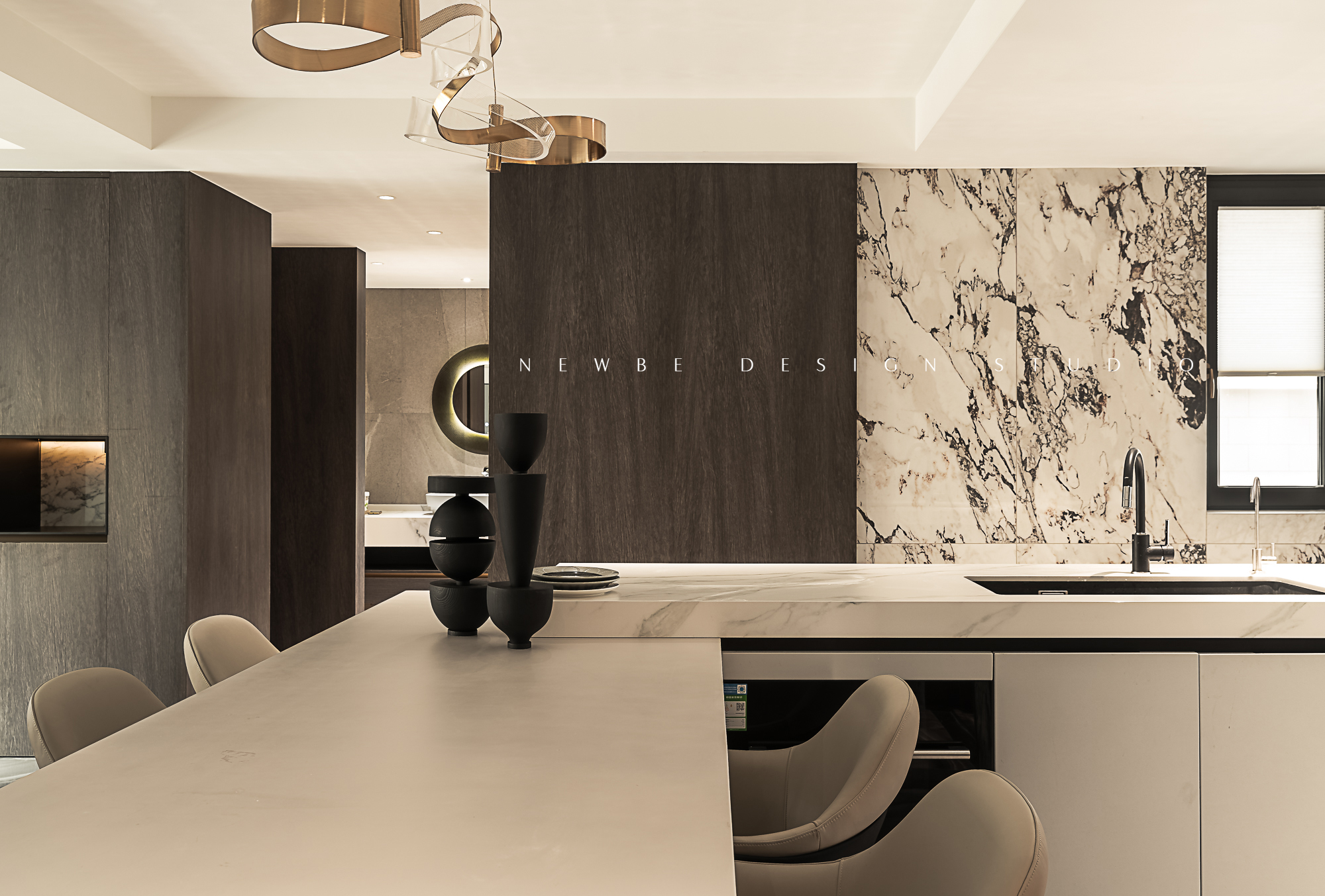 月光曲 - 客厅空间效果图