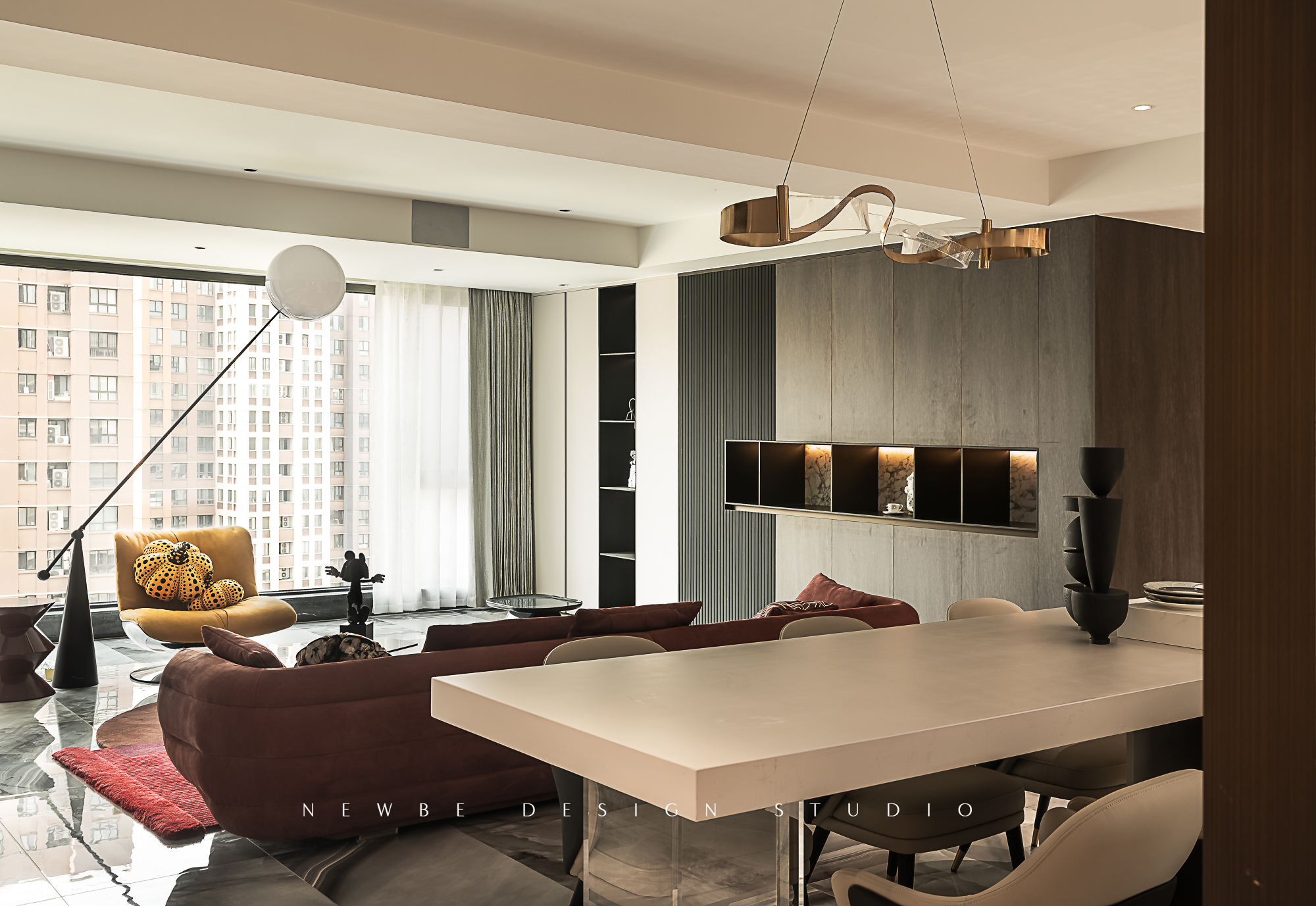 月光曲 - 客厅空间效果图