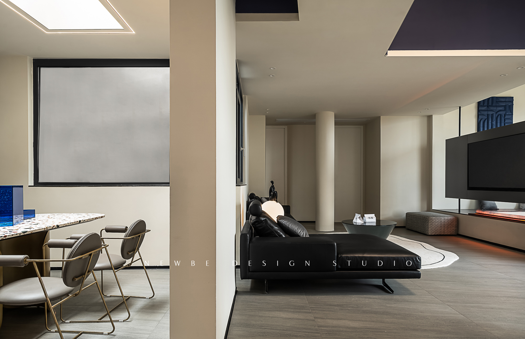 月光曲 - 客厅空间效果图