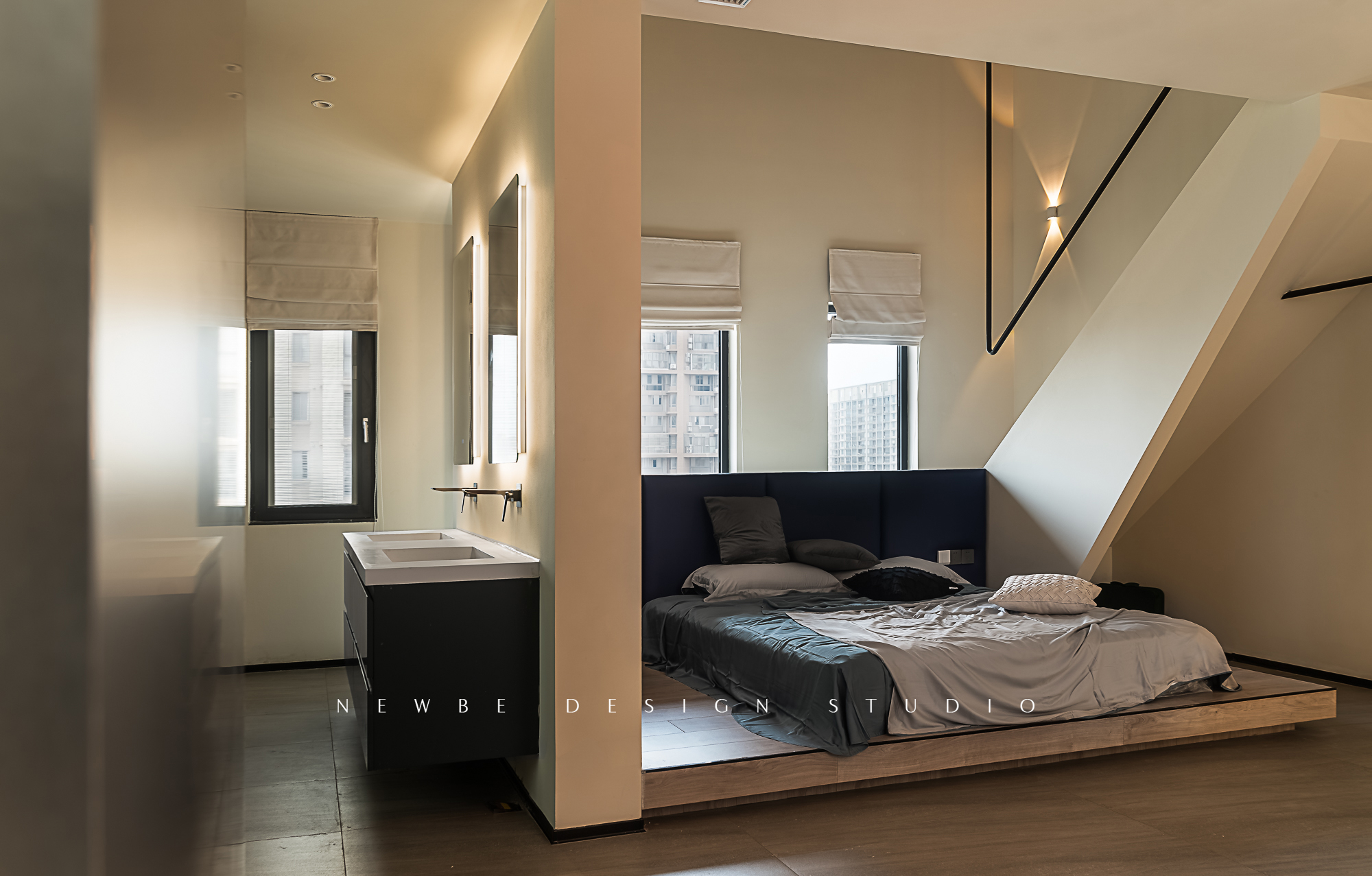 月光曲 - 客厅空间效果图