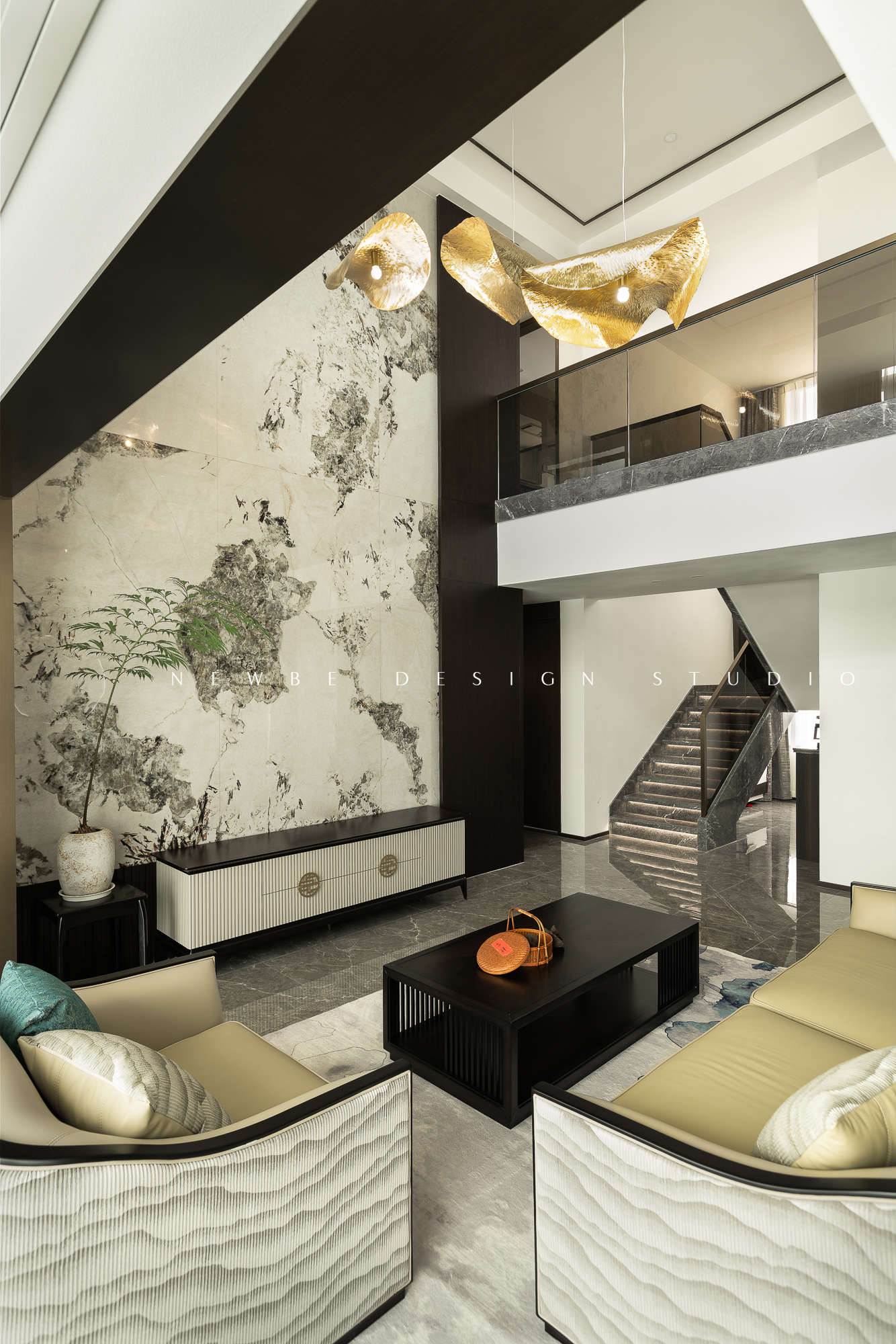 月光曲 - 客厅空间效果图