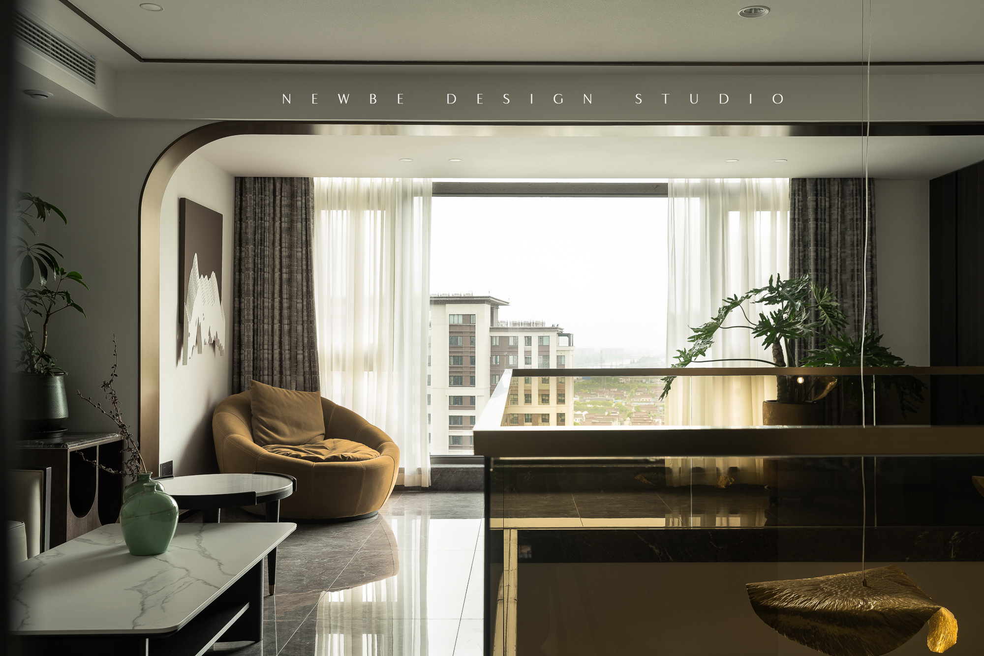 月光曲 - 客厅空间效果图