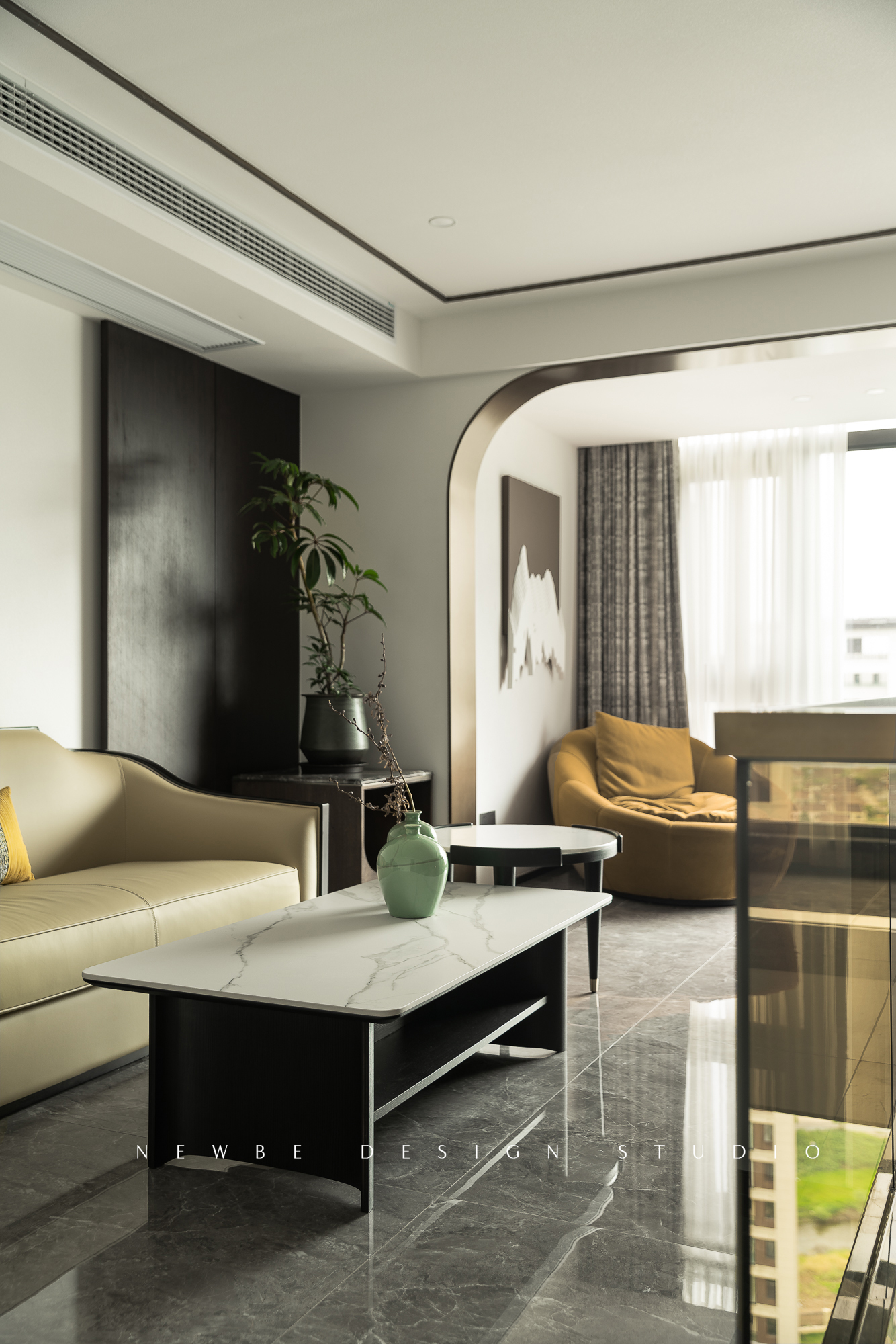 月光曲 - 客厅空间效果图