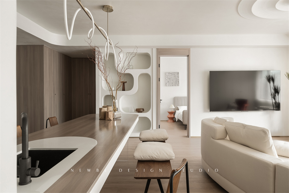 月光曲 - 客厅空间效果图