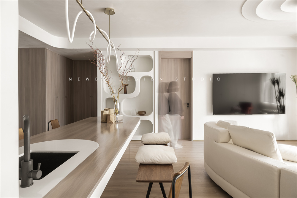 月光曲 - 客厅空间效果图