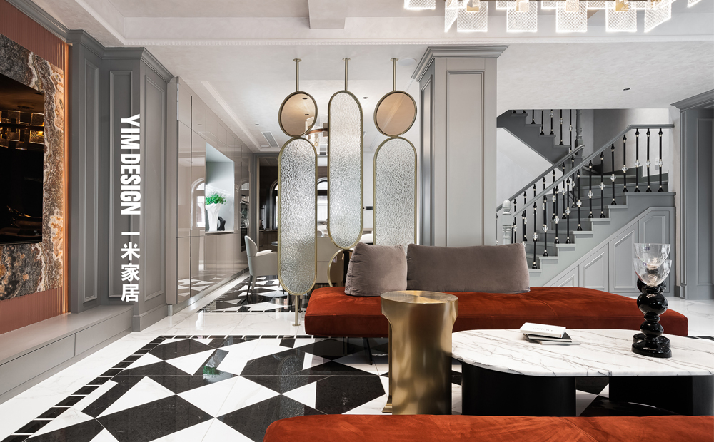 月光曲 - 客厅空间效果图