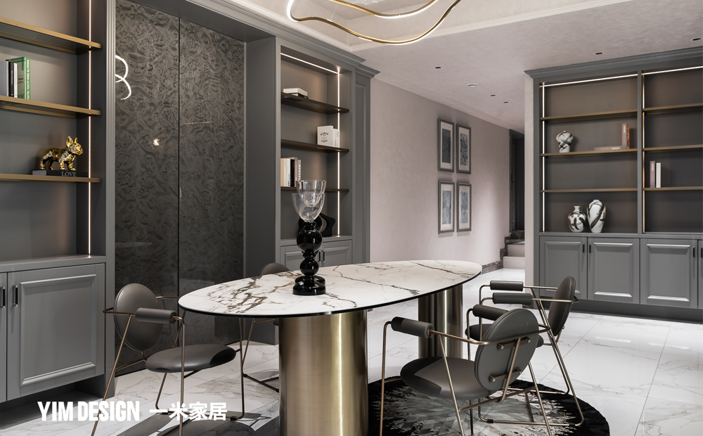 月光曲 - 客厅空间效果图